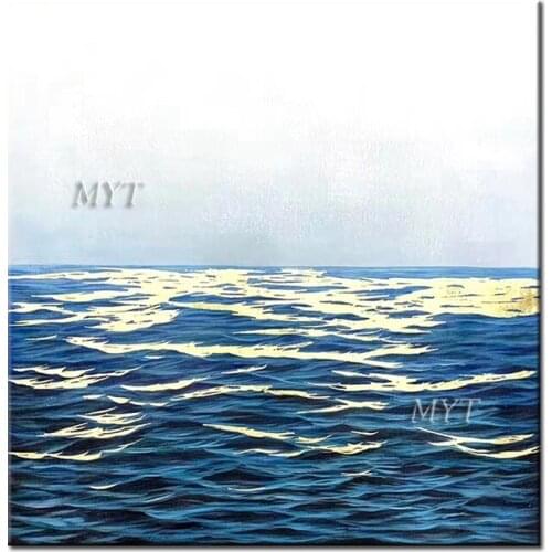 The Endless Sea High Quality Oil Painting Handpainted Paintings Wall Art Home Decor Picture Modern Oil Painting On Canvas