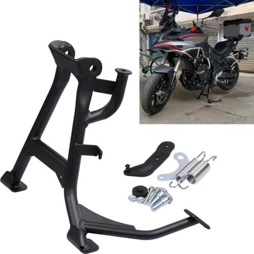 For Loncin VOGE 500DS VOGE 500 DS Motorcycle Large Bracket Pillar Center Central Parking Stand Firm Holder Support