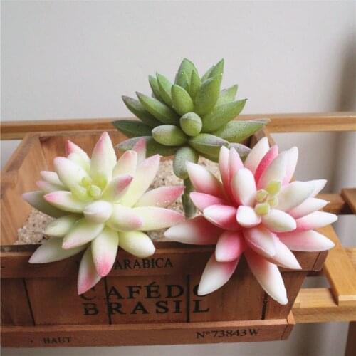 9x14cm Lotus Flower Artificial Green Tropical Plants Home Garden Decoration Flower Arrangement Accessories