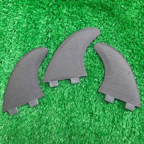 Double Tabs Fins Fiberglass Carbon Thruster Surfboard Fins Surf Board For Surfing