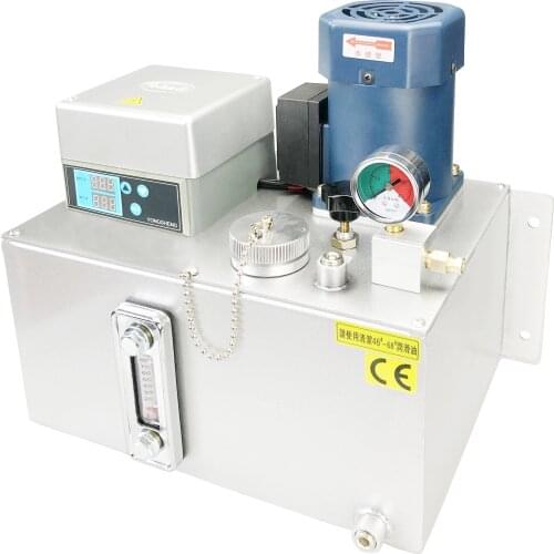 Electric lubrication oil grease pump 00-000 10L 380V 220V Digital panel long running for injection moulding Punching CNC machine