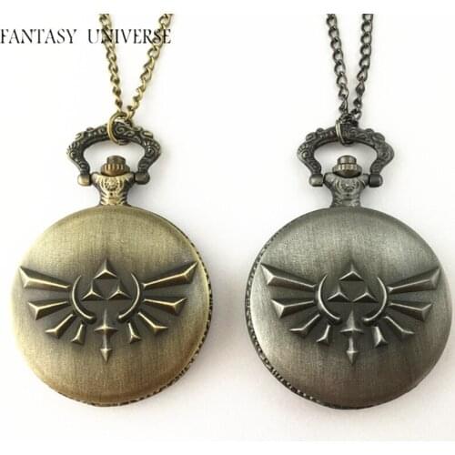 FANTASY UNIVERSE Free shipping 20pcs a lot A pocket watch Necklace HRAAAB17