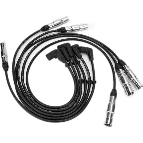 Iridium Power Plugs Wire 021998031 Replacement for VW Golf Jetta Passat VR6 1993-1999 2.8L