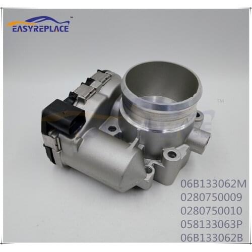 Fuel Injection Throttle body Assembly 06B133062M 0280750009 0280750010 8V5 058133063P 06B133062B For Audi A4 A6