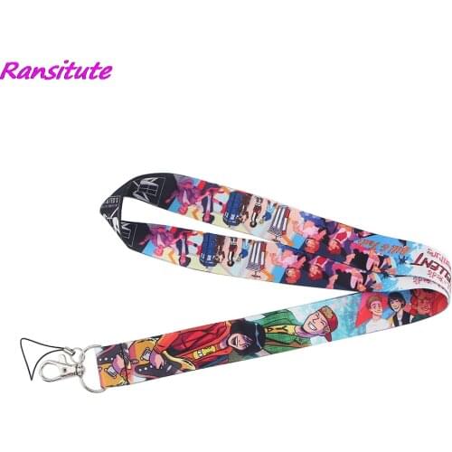Ransitute R1529 Science Fiction TV Creative Lanyard Badge Id Lanyards Mobile Phone Rope Key Lanyard Neck Straps Accessories