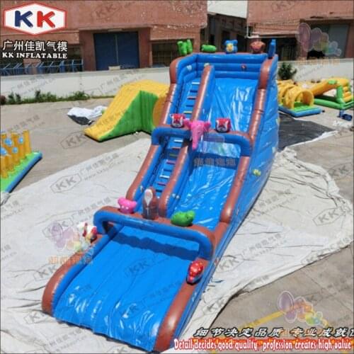 KK Factory Inflatable Water Slide Water Park Children Entertainment Product Water Toy