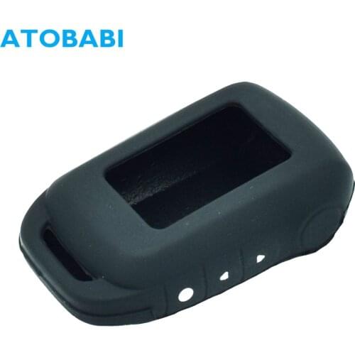 ATOBABI A92 Silicone Key Case For Starline Twage A64 A92 A95 A94 T94 Two-Way Car Alarm LCD Transmitter Remote Control Fob Cover