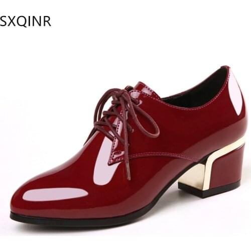SXQINR Shoes With Medium Heels