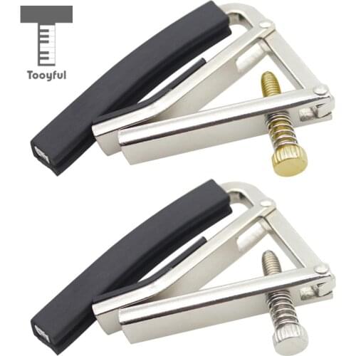 Tooyful Universal Multi-function Quick Change Clamp Key Trigger Capo Capotraste Tune Clamp Guitar Tone Adjust Parts Accessory