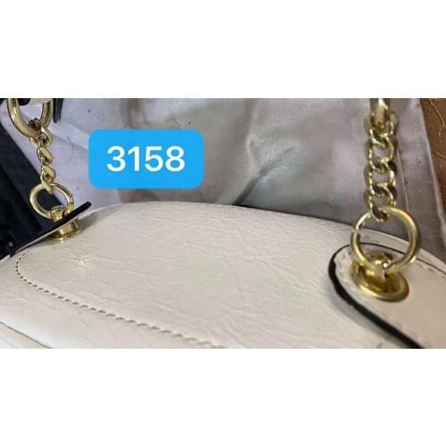 Gold Purse handbag edge strap connector strap anchors