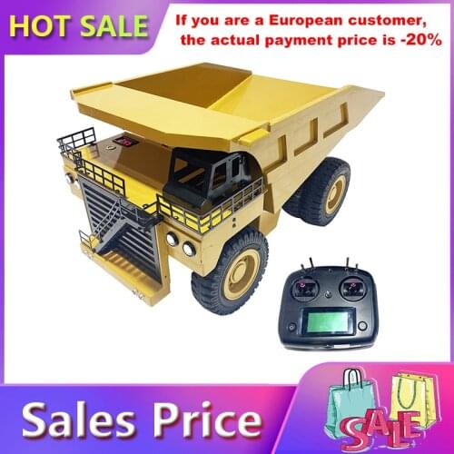 1/14 Remote Control Hydraulic Mining Dump Truck 793D Model Heavy Duty Dump Truck Model