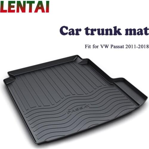 EALEN 1PC rear trunk Cargo mat For VW Passat 2011 2012 2013 2014 2015 2016 2017 2018 Boot Liner Tray Anti-slip mat Accessorie