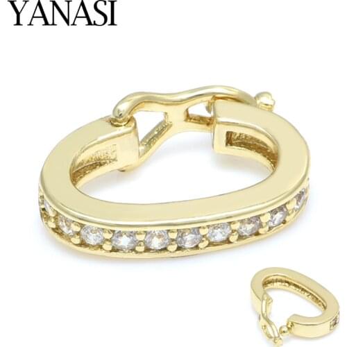 17*10mm Accessories Buckles Clasps Hooks for Jewelry Bracelet Making Diy Jewelry Findings Bracelet Necklace Wholesale