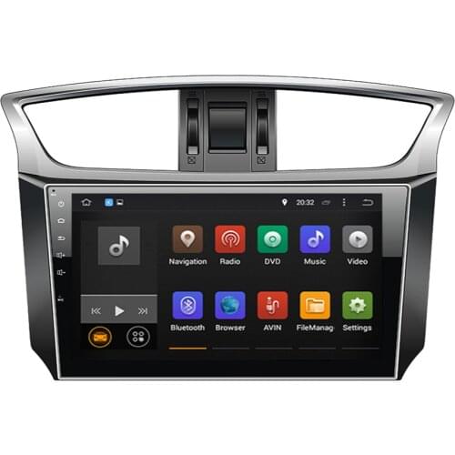 Android 9.0 Car DVD Player Octa Core Car GPS Navigation For Nissan Sylphy/Sentra(North America)/B17/Pulsar (Australia) 2012-2019