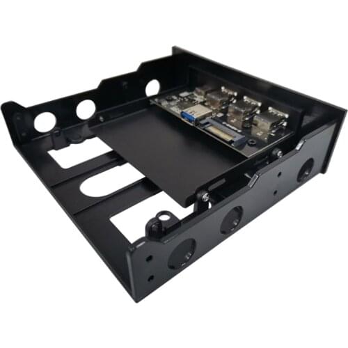 Front Panel USB 4-in1 Hub Type C Adapter Docking Station USB3.1 TYPE-C 3 Port USB3.0 w/ TYPE-E Connector for Desktop PC