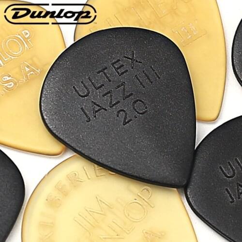 Dunlop Jazz III Guitar Picks Ultex Guitar Parts Accessory Bass Mediator Acoustic Electric Accessories Classic Guitar Picks