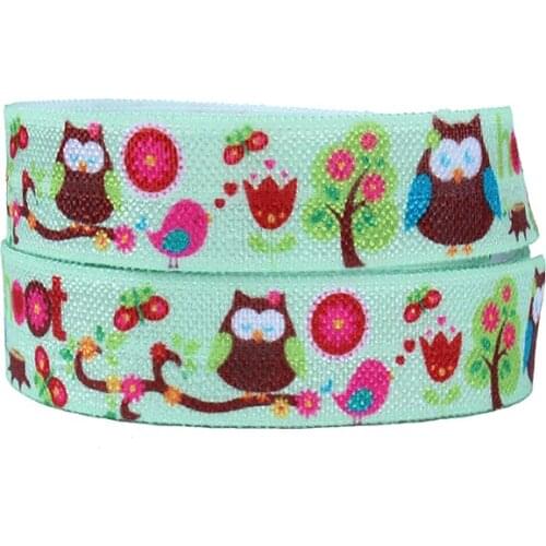 FLRA ElasticWholesale cartoon fold over elastic ribbon band for sewing