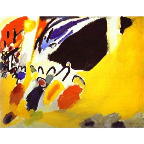 Oil Paintings,100% handmade famous Oil Painting reproduction on linen canvas,Impression III Concert 1911,abstract oil painting