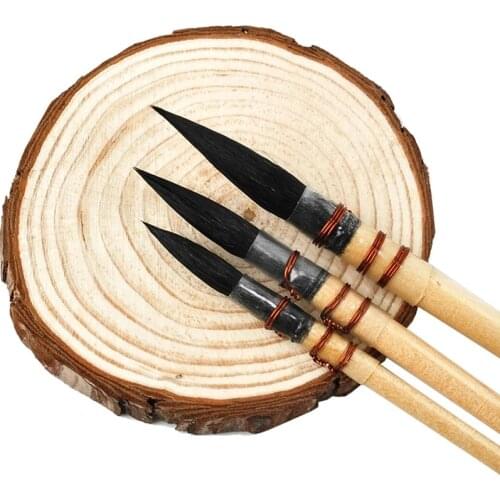 Squirrels Watercolor Paint Brushes Round Wash/Mop Paint Brush Set For Art Painting Gouache 0# 2# 4# 6# 8# Full Size