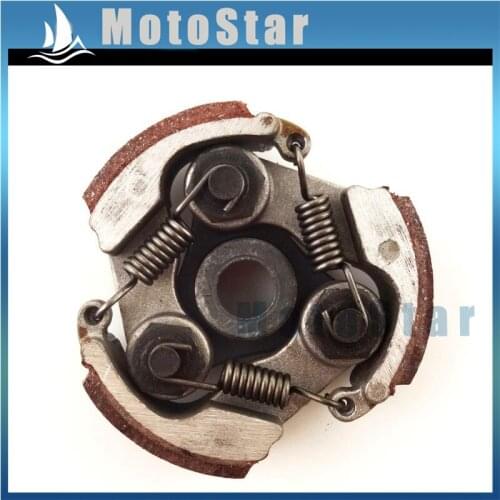 Red Aluminum Without Keyway Clutch For 2 Stroke 47cc 49cc Engine Pocket Bike Minimoto ATV Quad Mini Dirt Kisd Moto