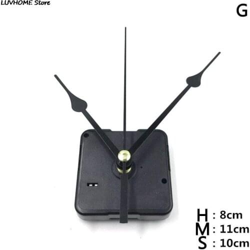 New Movement Quartz repair Movement Clock Mechanism Parts With Needles Hanging DIY Quartz Watch Silent Wall Clock
