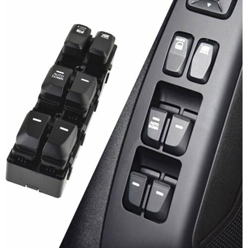 Left Hand Driver Power Master Window Switch Button for Hyundai IX35 2009 2010 2011 2012 2013 2014 2015 93750-2S150 93570 2S1509P