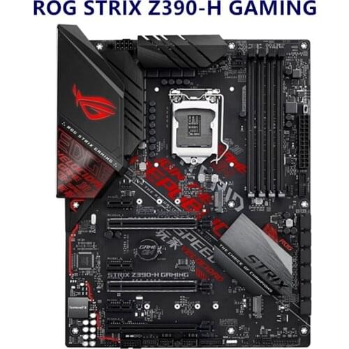 Motherboard For aSUS ROG STRIX Z390-H GAMING Socket LGA 1151 DDR4 M.2 nvme ssd For Intel Z390 Original Desktop Used Mainboard