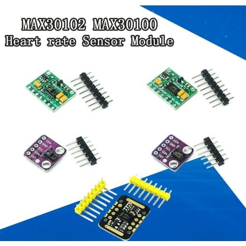 Heart Rate Click MAX30102 or MAX30100 Sensor Module Breakout Ultra-Low Power Consumption For Arduino