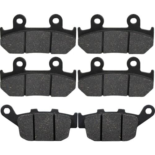 Motorcycle Front and Rear Brake Pads for HONDA VFR 400 VFR400 NC24 1987 1988