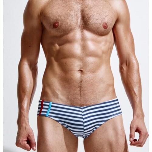 2018 Mens Clothing Summer Man SwimSuits Maillot De Bain Low-Rise Sexy Swimwear Quick Dry Soft Beach Man Bikini Man Briefs