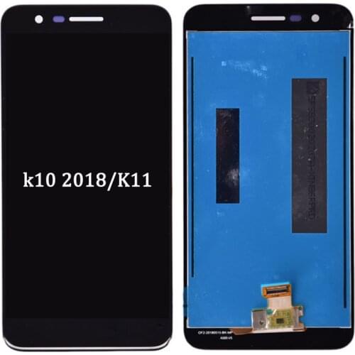 Original For LG k10 2018 LCD Display with Touch Screen k10 2018 k11 display screen with frame Digitizer Assembly Free shipping