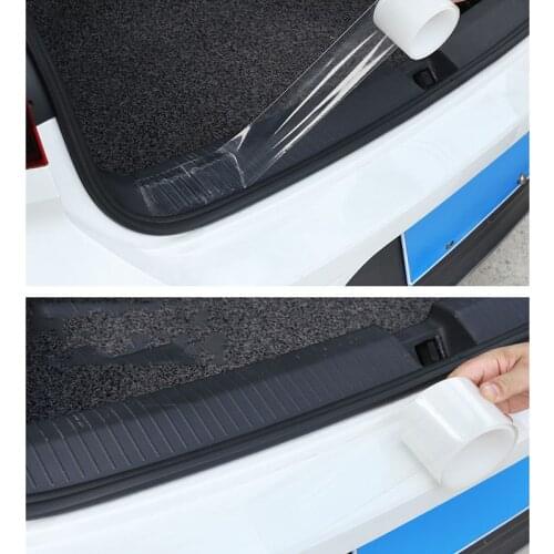 For Peugeot 204 208 308 2008 3008 4008 5008 Accessories Door Sill Anti-stepping Bumper Invisible Transparent Protective Film