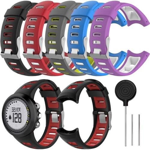 Wristband Universal Silicone Watch Band For SUUNTO Quest M1 M2 M4 M5 M Series Smart Watch Strap Accessories Drop Shipping