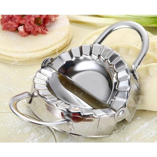 Most popular creative Make gadgets dumplings model kitchen utensils baking tool hand pinch dumplings artifact Circle Round prop
