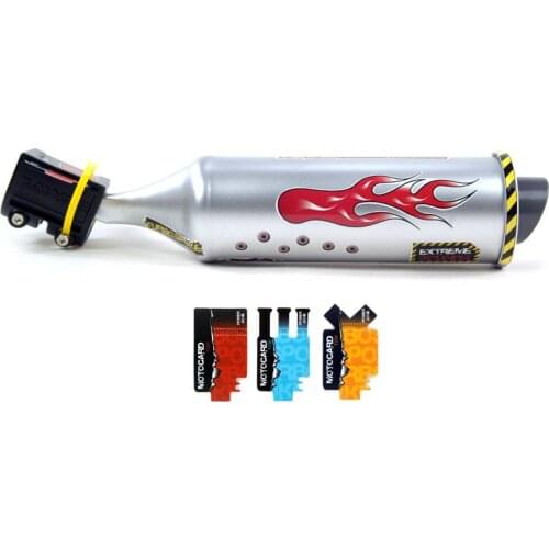 Funny bicycle turbo motorcycle sound effect exhaust 6 kinds of motorcycle wild sound effects quick installation