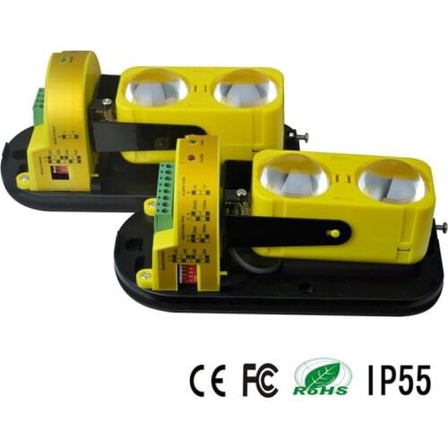 Hign Quality New Arrival False Alarm Rate Infared Dual Beam Perimeter Fence Window With Digital communication function