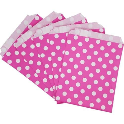 5-50pcs Kraft Paper Bags Candy Gift Bags Food Packaging Bag Wedding Favor Baby Shower Birthday Party Decoration Treat Bags