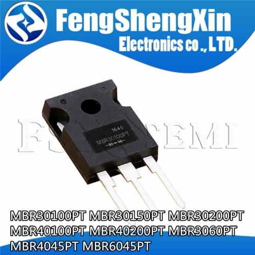 5pcs MBR40100PT TO-247 MBR40100 TO247 MBR40100PTG TO-3P 40A 100V SCHOTTKY BARRIER RECTIFIERS