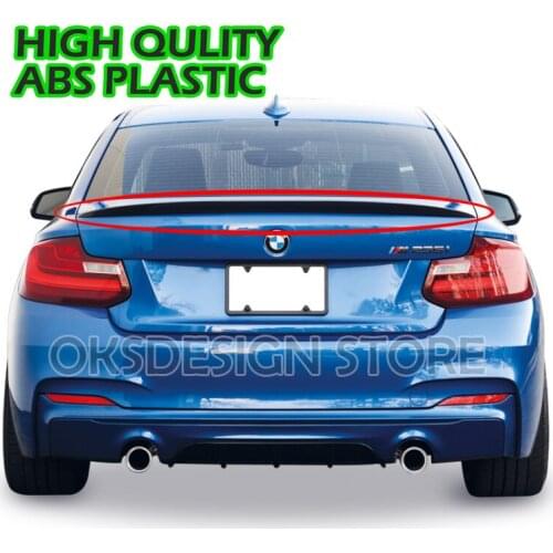 FOR Bmw 2 Series F22 2014 -2018 M Performance Spoiler ( ABS Plastic )