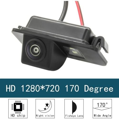 For Ford Galaxy MK3 2006~2014/Ford Fusion Sedan 2013~2016 HD 1280*720 Fisheye 170 Degree Car Reversing Rear View Camera