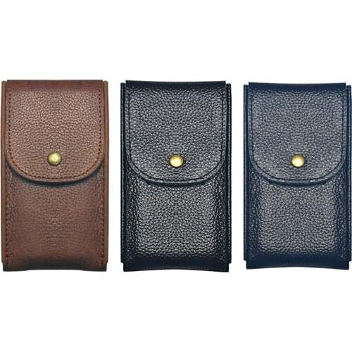 Leather Travel Watch Storage Pouch Holder Wristwatch Protect Storage Case