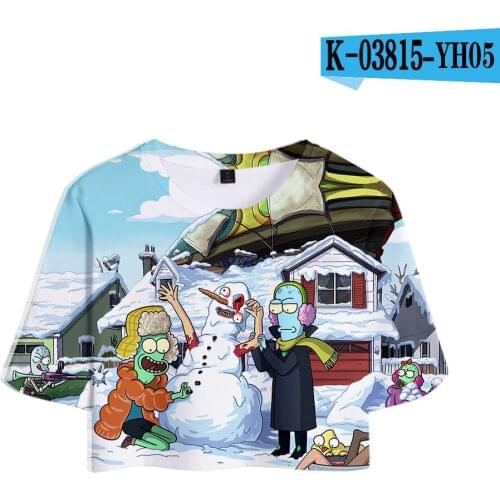 Solar Opposites Cartoon Movie Kawaii Funny 3D Printed Tops Girl Short T-Shirt Womens Sexy Sale Casual girls T Shirt