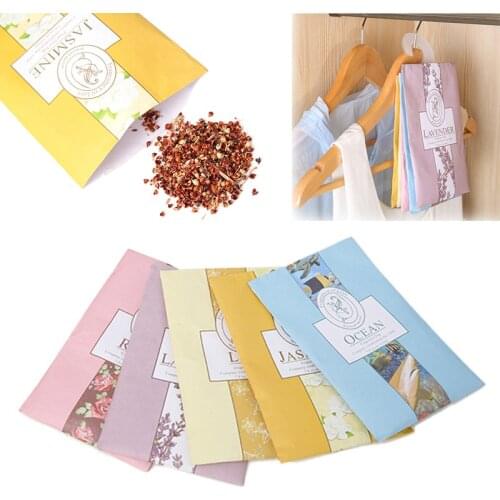 Hanging Fragrant Sachet Aromatherapy Bag Anti-pest And Anti-mildew For Wardrobe Closet Car Fragrance Air Freshening Home Scents