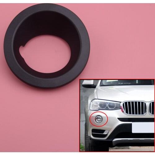 Right Side Front Bumper Fog Light Lamp Ring Cover Frame 51113400912 Fit For BMW X3 E83 Before Facelift 2004 2005 2006