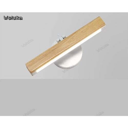 Modern minimalist wood wall lamp Nordic style room bedside bedroom wall lamp wall stair lamp CD50 W07
