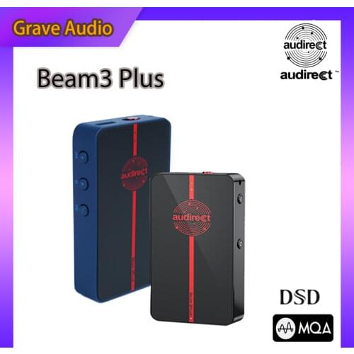 Hilidac Audirect Beam3 plus MQA DAC Headphone Amplifier ES9281AC Bluetooth Support sbc/aac/aptx/aptx-HD/LDAC with 3.5mm/4.4mm