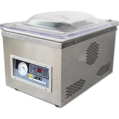 Vacuum Packaging Machine Sealer Stainless Steel Food Rice Fruit Vegetables Vacuum Keep Fresh Mildew Proof Equipment 220V/370W