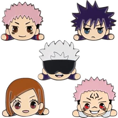 Anime Manga Movies Figure Hard Enamel Pins Collect Cute Children Fashion Jewelry Gifts Metal Cartoon Brooch Backpack Lapel Badge