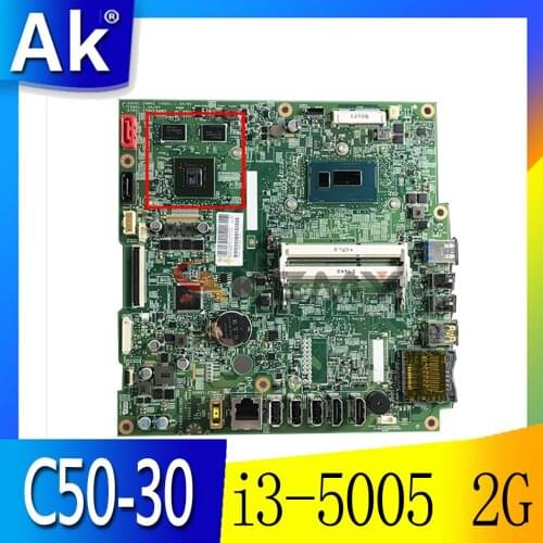 14055-2 For Lenovo C50-30 C5030 S5030 All-in-One Computer Motherboard i3 5005 CPU 2G 5B20L58998 348.01X05.002 100% Test OK