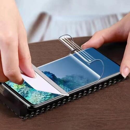 3D curved Full coverage TPU Soft Hydrogel Film For Samsung S21